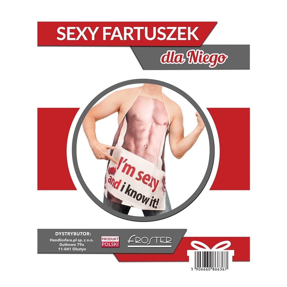 Sexy fartuszek dla niego PREZENT osiemnastka