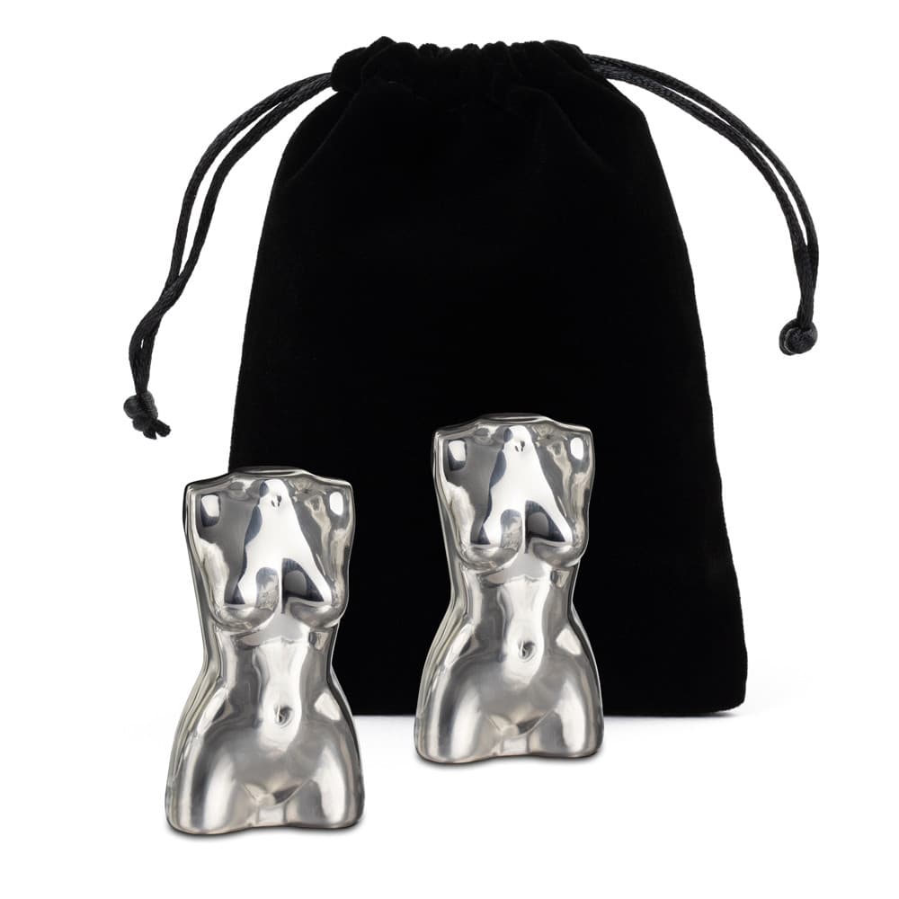 Metalowe kostki do drinków Kobieta dla niego męża