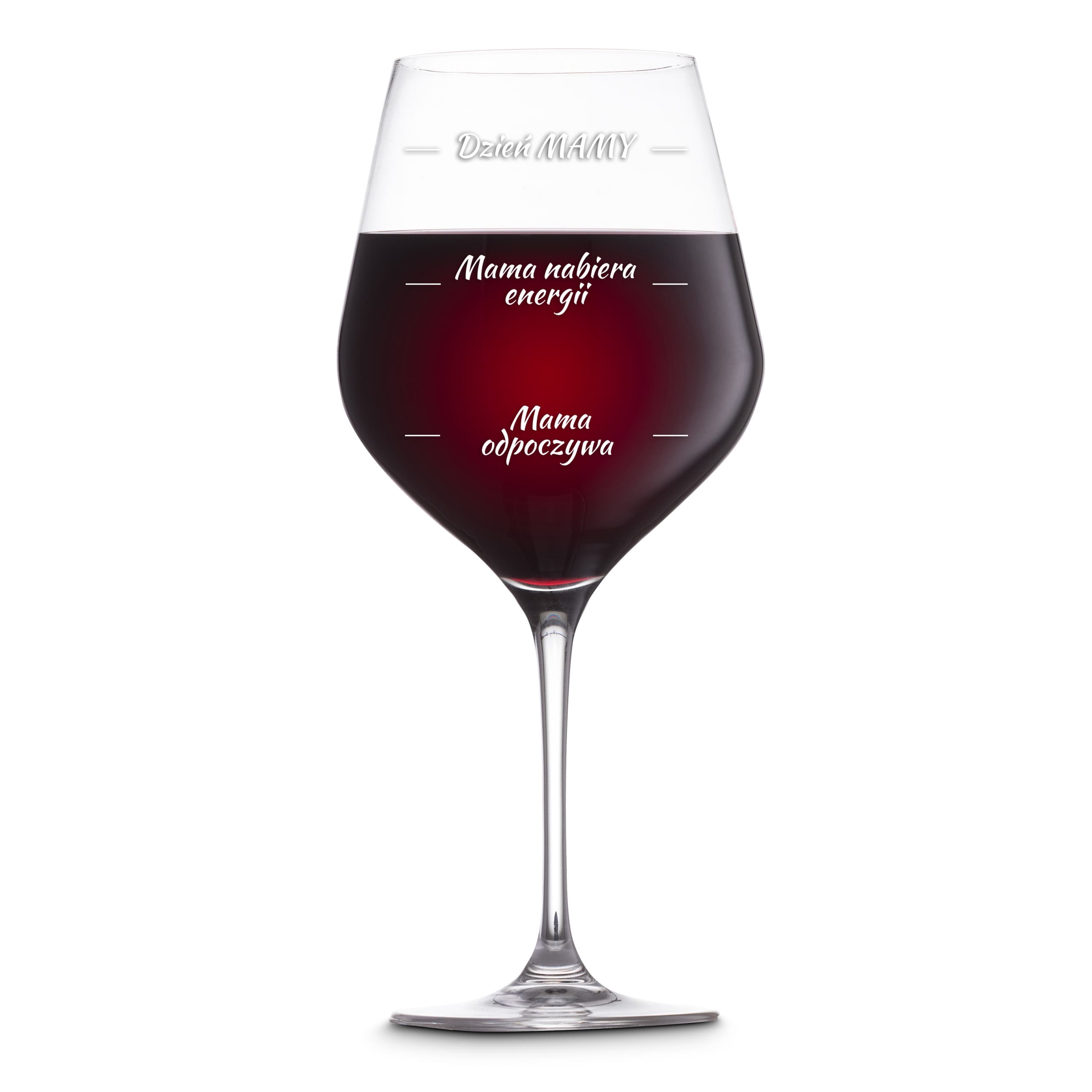 Gigantyczny Kieliszek diVinto dla Mamy - prezent na dzień mamy