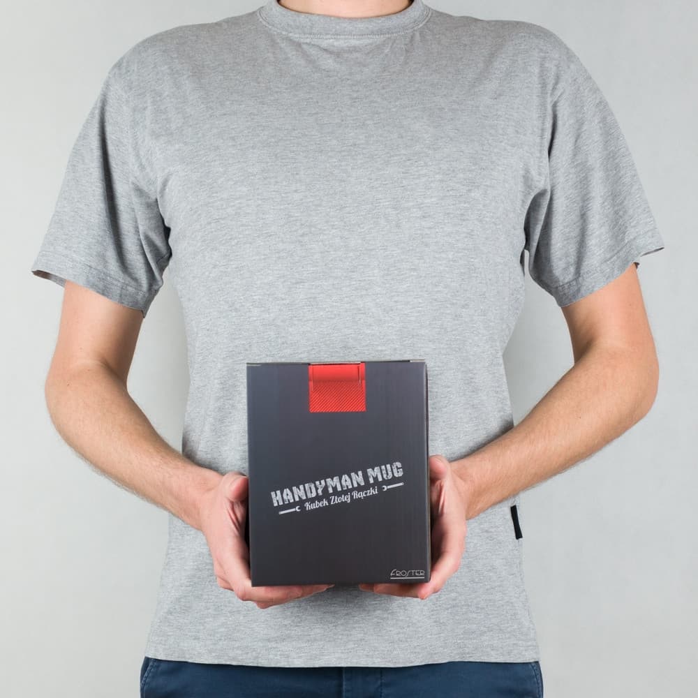 Kubek Złotej Rączki prezent Dzień Ojca Dziadka