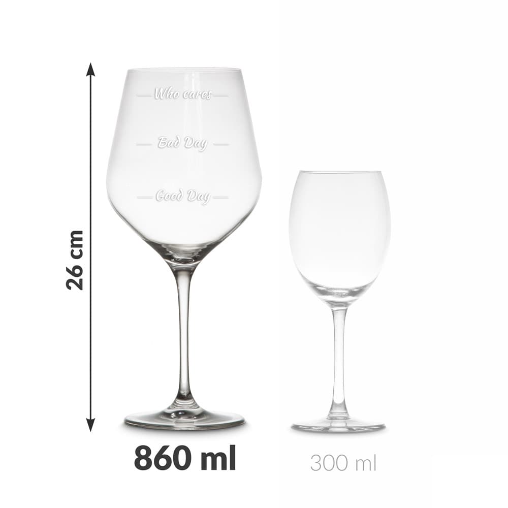 Etui z kieliszkami diVinto Who cares rocznica ślub