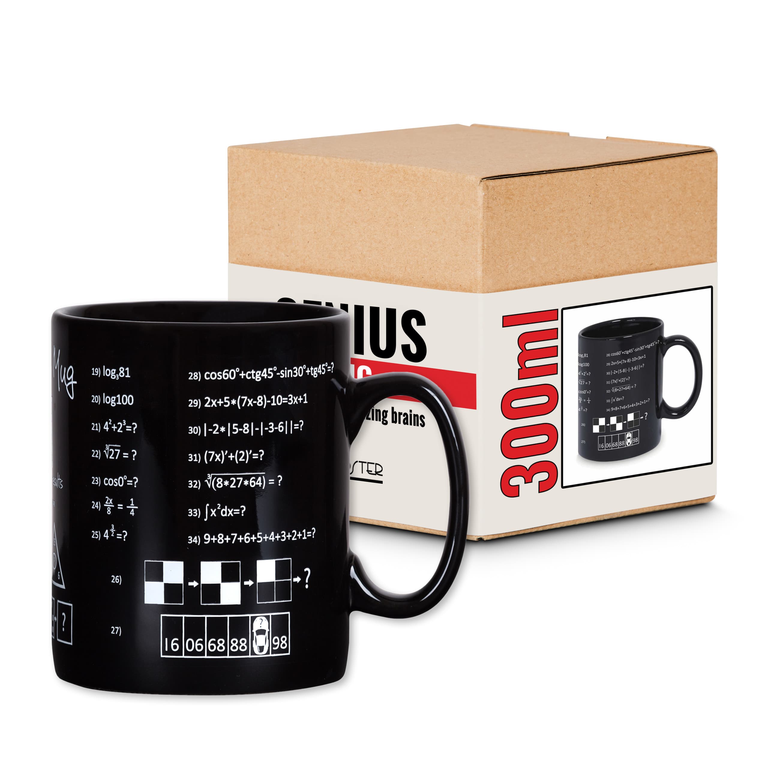 Kubek Geniusza - 34 zagadki logiczne i matematyczne 