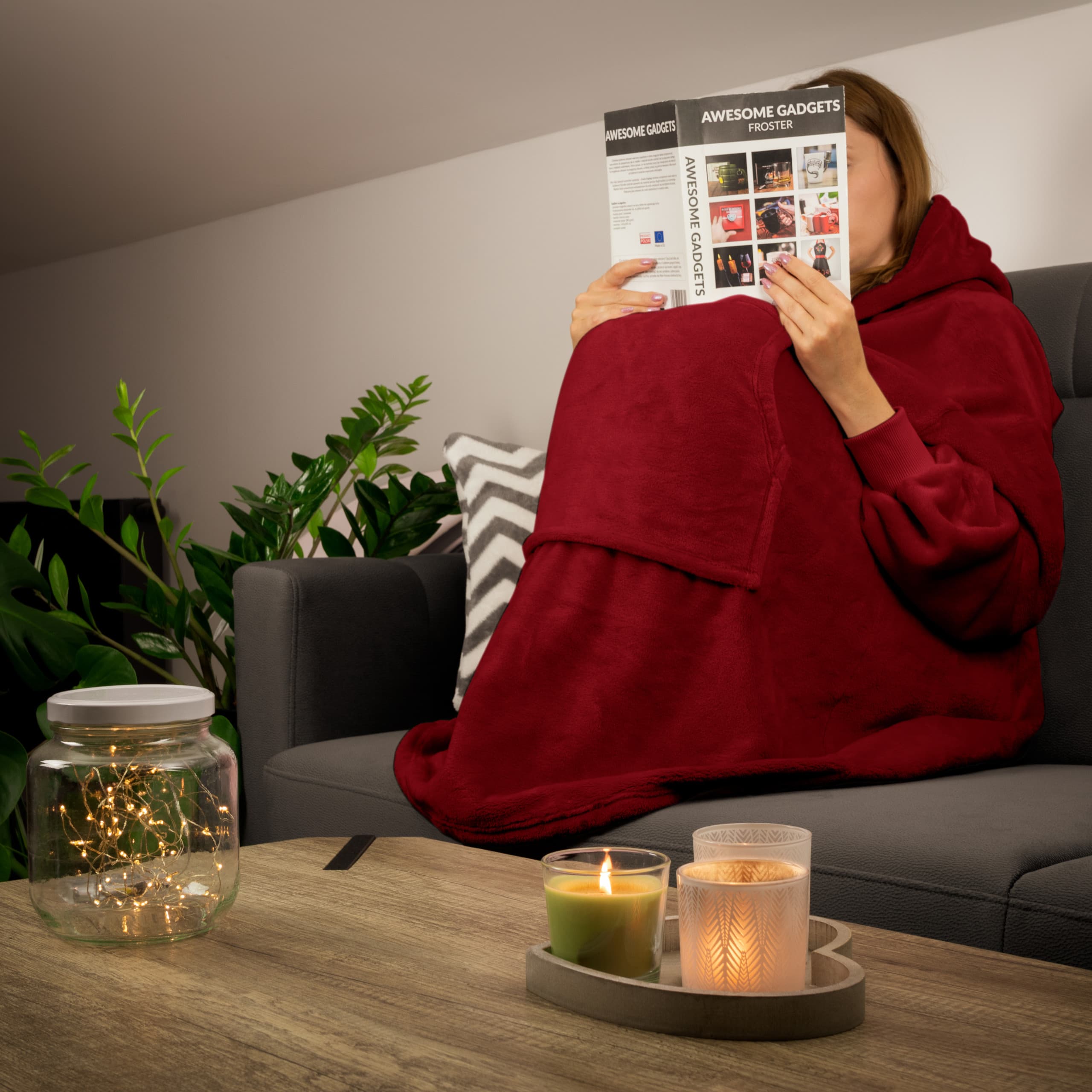 Bluzair Kocobluza Produkt Polski Futrzak Poduszka