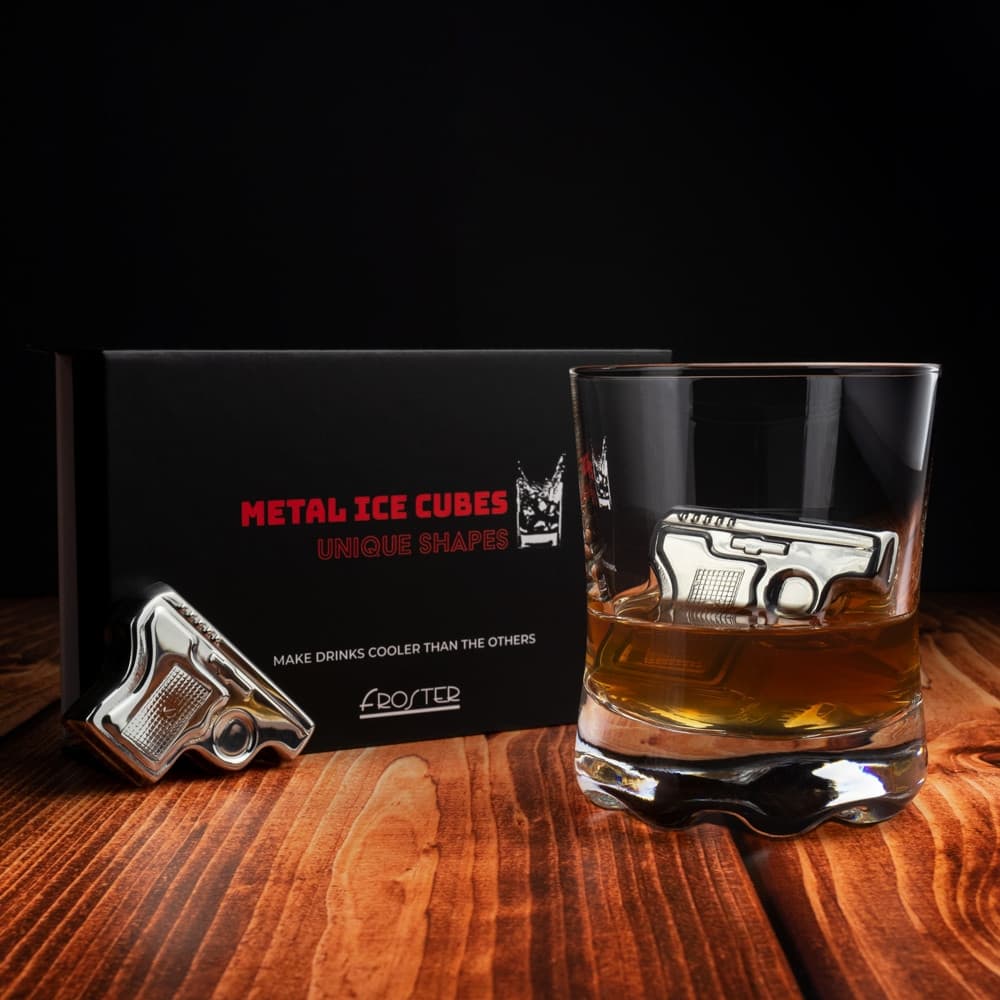 Chłodzące kostki do whisky prezent dla chłopaka