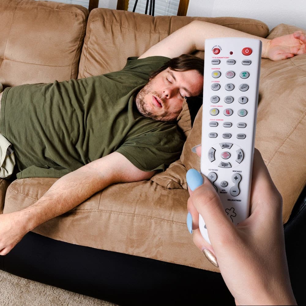 Gadający Pilot Steruj Mężczyzną dziewczyny żony